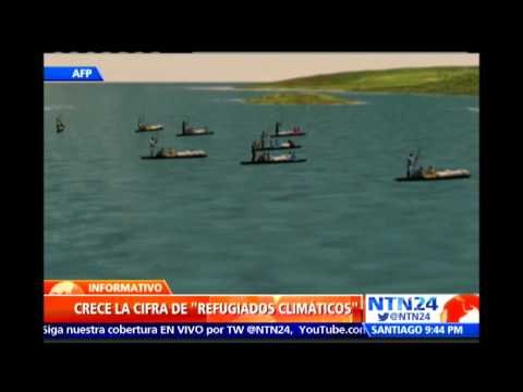 Alerta por el creciente número de 'refugiados climáticos' a causa de desastres y fenómenos naturales