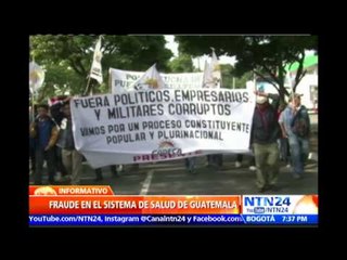 下载视频: Indígenas y campesinos en Guatemala marchan para exigir la renuncia del presidente Otto Pérez