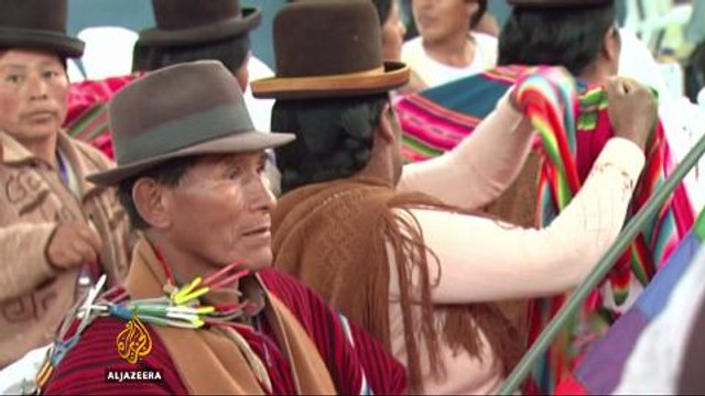 Bolivia's Morales blames capitalism for climate change