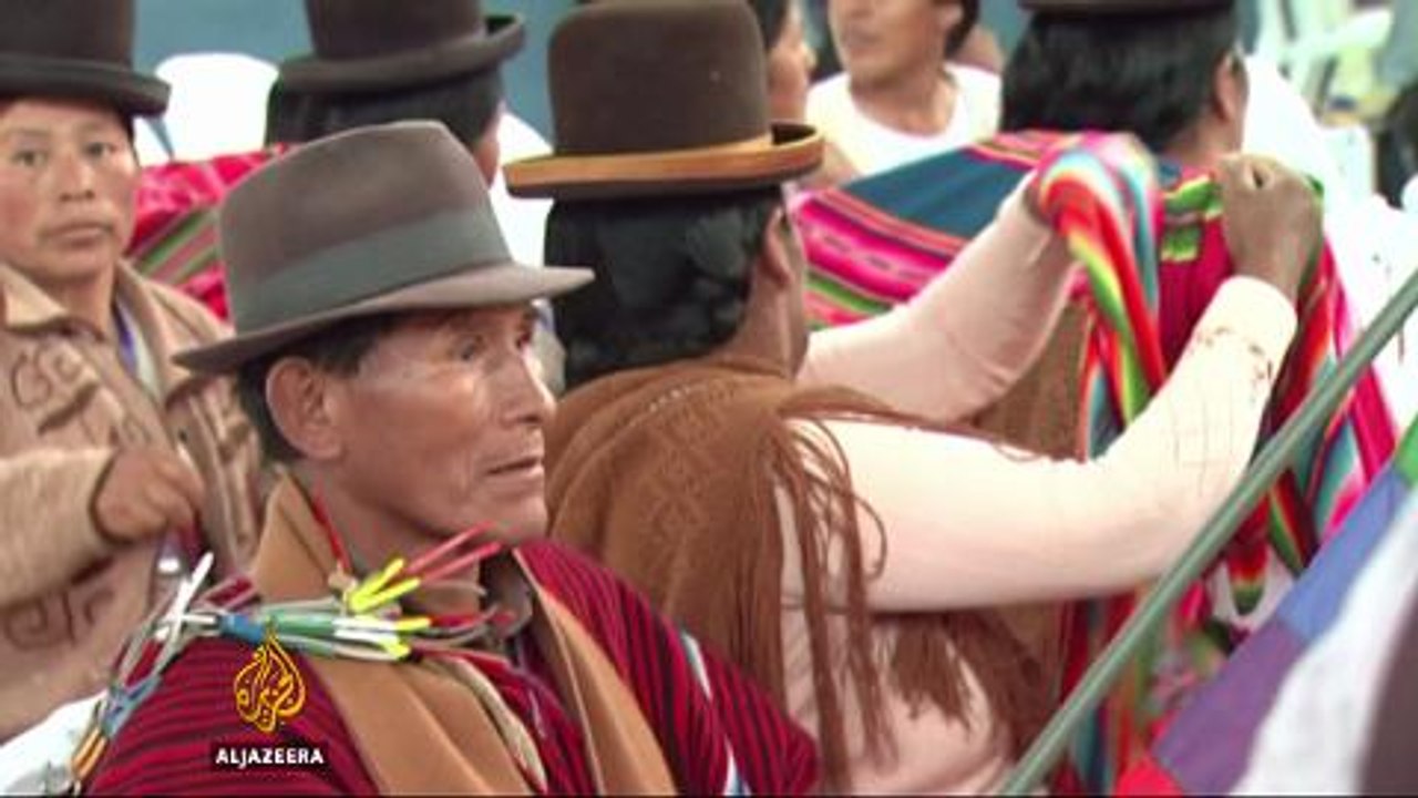 Bolivia's Morales blames capitalism for climate change