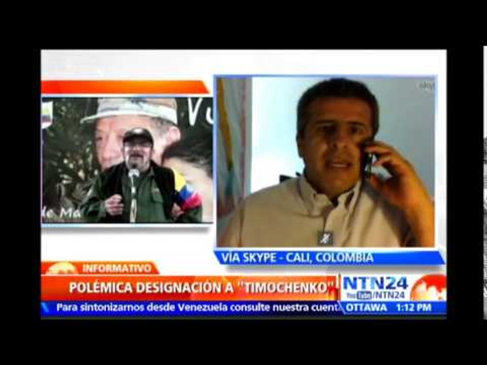 Senador Fernando Velasco explica levantamiento de órdenes de captura sobre ‘Timochenko’
