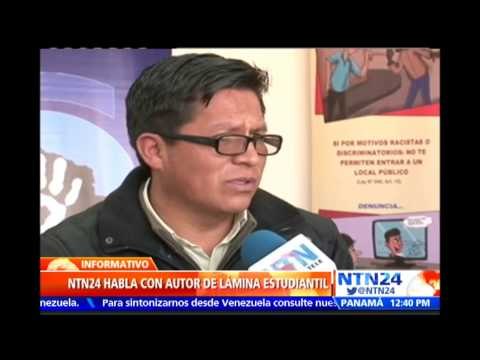 Pido mil disculpas al pueblo boliviano : autor de polémico texto estudiantil