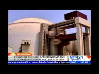 Adoptan en EE. UU. ley que obliga a someter al Congreso acuerdo nuclear que se alcance con Irán