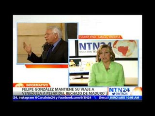 Internacionalista Giovanna De Michele no cree que Venezuela le niegue la entrada a Felipe González