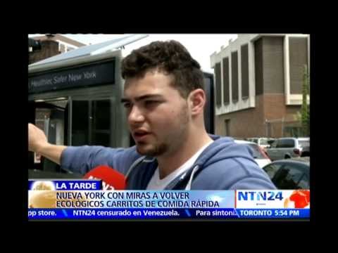 Carritos de venta de comida ecológicos, la nueva apuesta a favor del medio ambiente en Nueva York