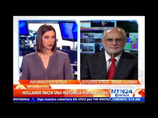 Visita de Hollande a La Habana permitirá "foro directo" en apertura internacional