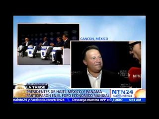 “El diálogo es el camino a seguir y los estadistas tenemos que ser facilitadores”: Pdt de Panamá