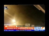 Aeropuerto más concurrido de Italia fue cerrado por varias horas tras fuerte incendio