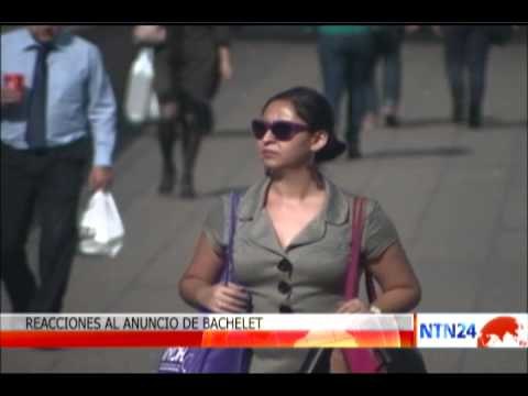 Sectores sociales y políticos de Chile respaldan propuesta de Bachelet sobre nueva constitución