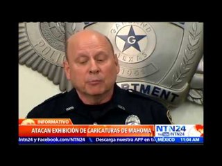 Identifican implicados en ataque a una exposición de caricaturas de Mahoma en Texas