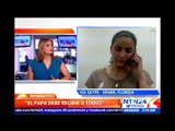 Disidente cubana Rosa María Payá cuestiona reunión entre el papa Francisco y Raúl Castro