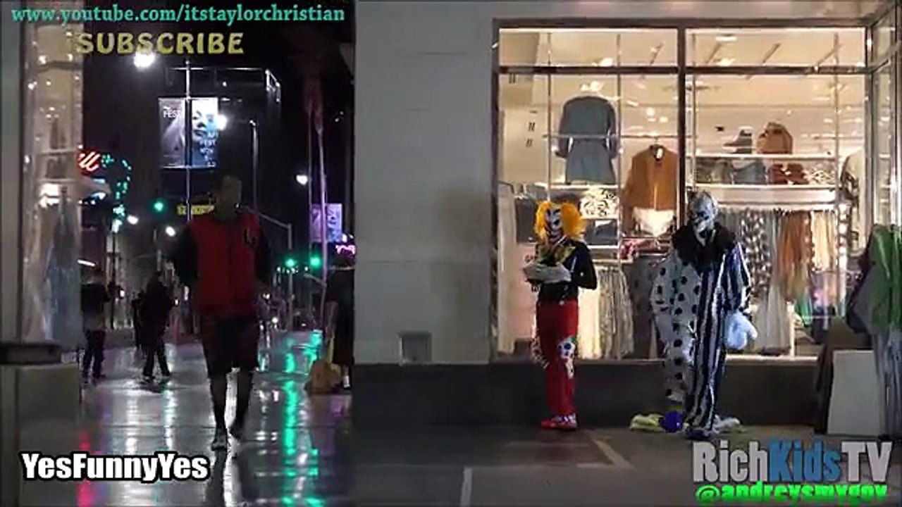 Killer Clown Prank 2015