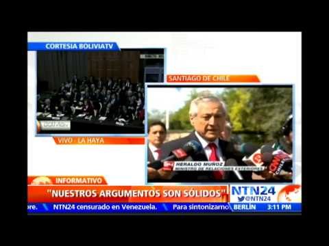 Bachelet llama a los chilenos a estar tranquilos por alegatos en La Haya