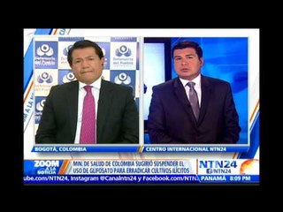 Debate en ‘Zoom a la Noticia’: ¿No más glifosato en Colombia?