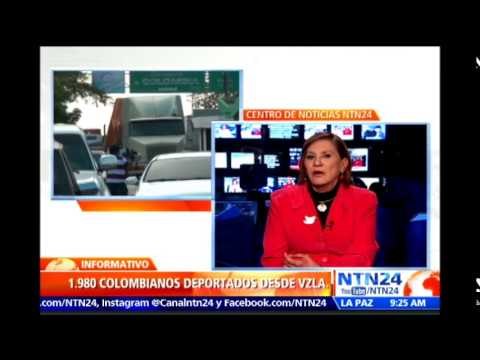 Al menos 1980 colombianos han sido deportados de Venezuela en lo que va del 2015