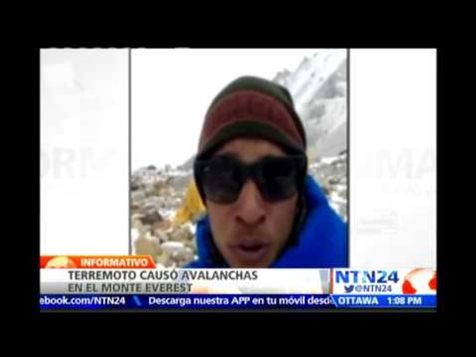 Portavoz de la Cruz Roja en Nepal entrega detalles de la tragedia que causó el sismo de magnitud 7.9