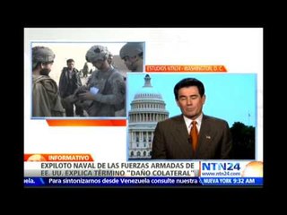 "Es una falla de inteligencia militar”:Expiloto naval de Fuerzas Armadas de EE.UU.