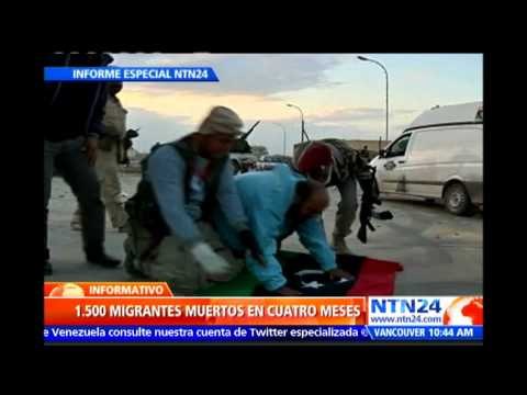 Informe:NTN24:Peligrosa travesía enfrentan africanos en el Mediterráneo para llegar a Europa