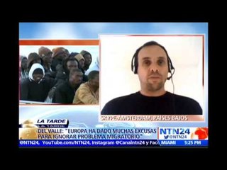 “Nos preocupa la tranquilidad de Europa frente a muerte de inmigrantes en el Mediterráneo”: MSF