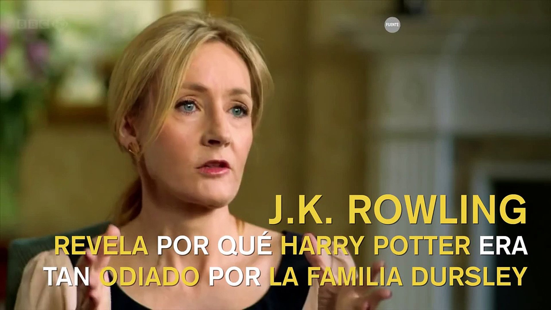 ⁣J.K. Rowling revela porqué Harry Potter era tan odiado por la familia Dursley