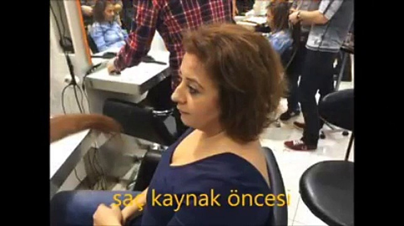 Kıvırcık Saça Mikro Saç Kaynak Uygulaması - Atirum Paris Kuaför