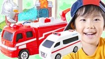 アンパンマン x トミカ おもちゃアニメ アンパンマンタウンに消防�