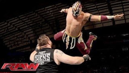 Kalisto vs. Kevin Owens- Raw, October 12, 2015