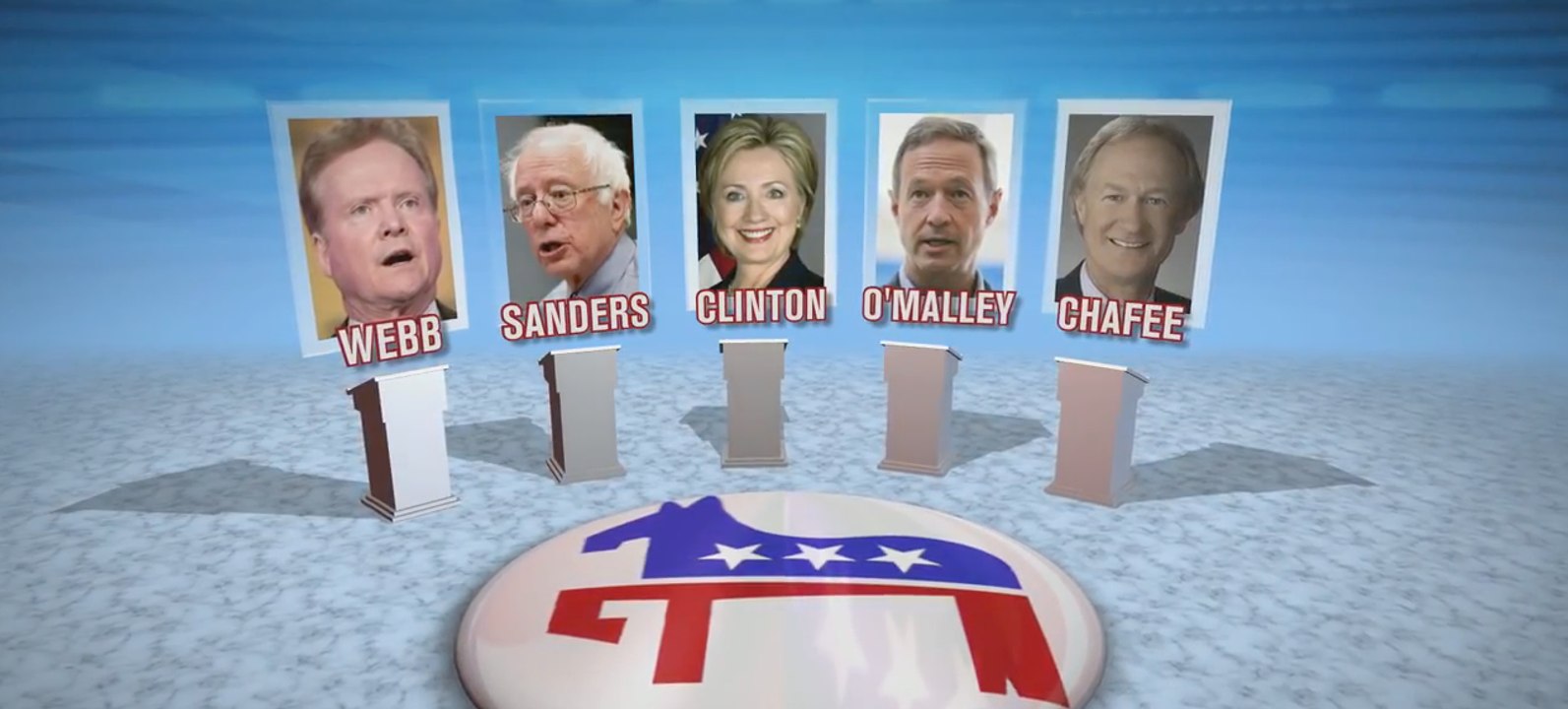 Comment les télés américaines se préparent au débat des primaires démocrates