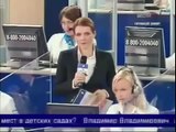 Бабка  матершинница звонит Путину на прямой эфир