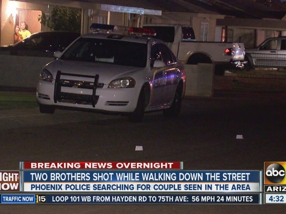 Two brothers shot in Phoenix