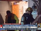 Phoenix family escapes house fire