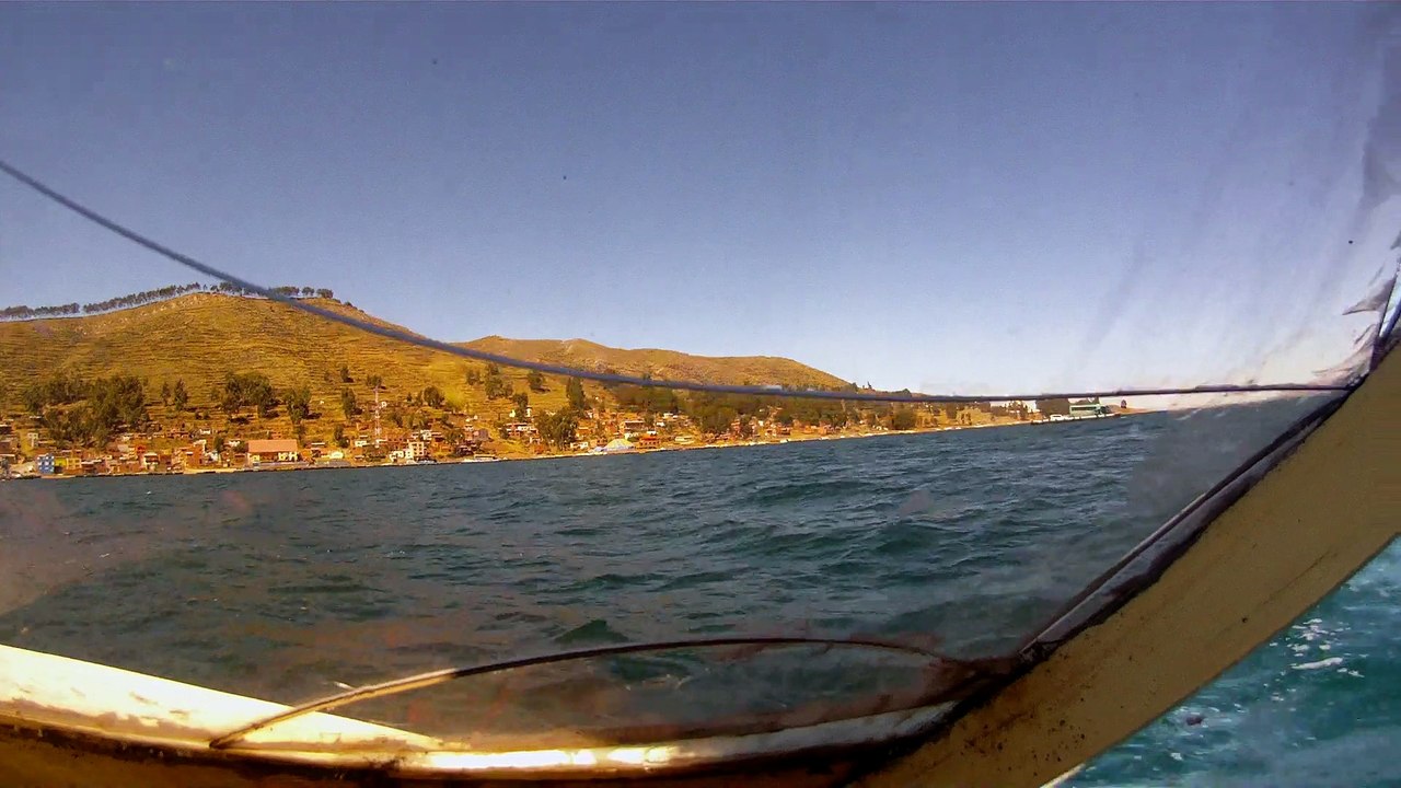 Traversée mouvementée du lac Titicac