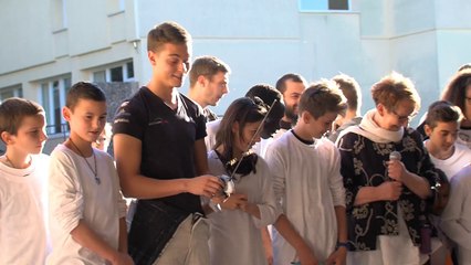 Joffrey De Narda à la rencontre des jeunes de la MECS de Rémilly