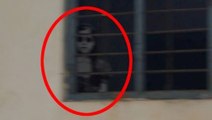 Child Ghost Caught On Camera in School | Real Ghost Videos | Child Ghost looking Through Window