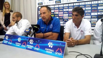 Συνέντευξη τύπου Παναιγιάλειος-ΑΕΛ 0-1 2015-16