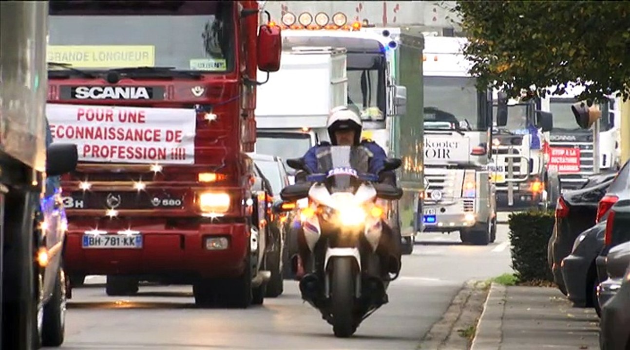 Les forains dans la rue