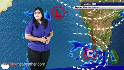 Weather Forecast for October 14, 2015 Skymet Weather