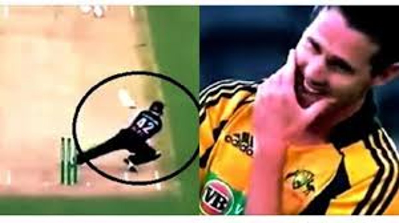 'UNBELIEVABLE'  Brendon McCullum hitting Demolished Tait