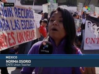Mexico: Dissident Teachers Hold Strike