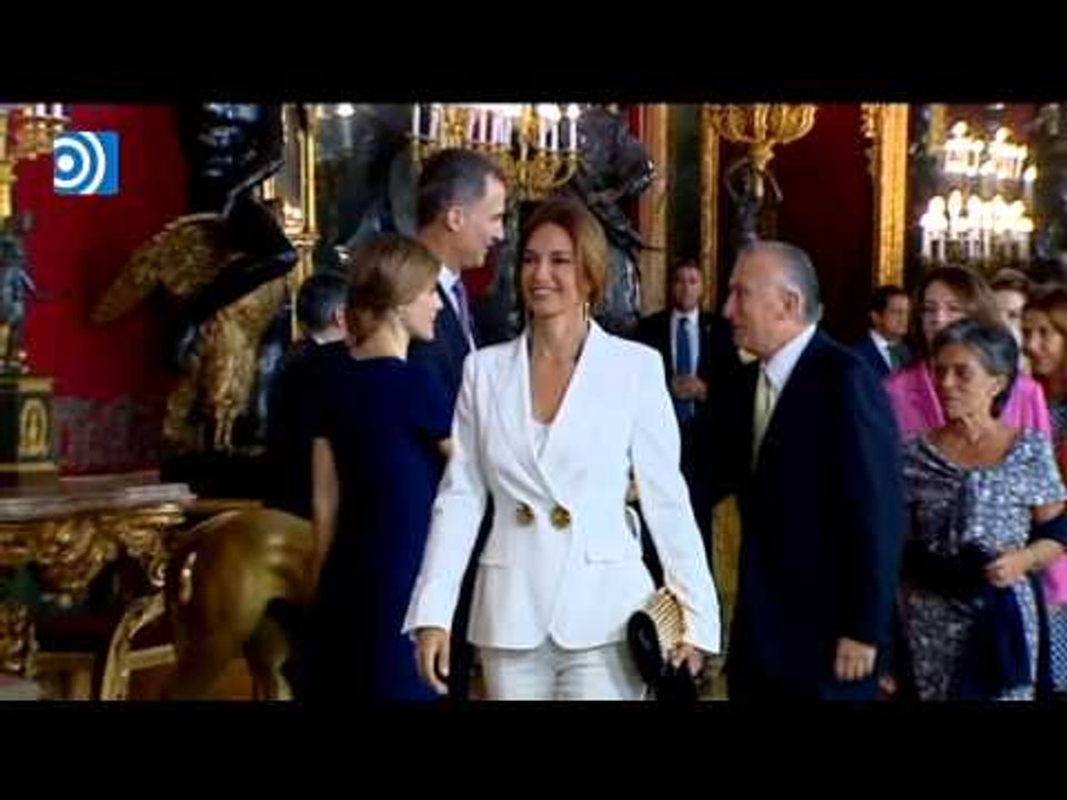 Mariló Montero deslumbra en el besamanos con los Reyes