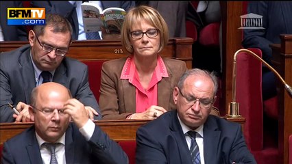 "C'est du n'importe quoi!" répond Sapin à une députée qui l'interpelle sur son budget