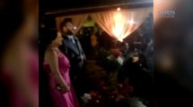 Noivo escolhe Hino do Flamengo como música para entrar em casamento