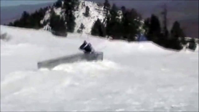 Un FAIL en ski complètement fou... Hilarant!