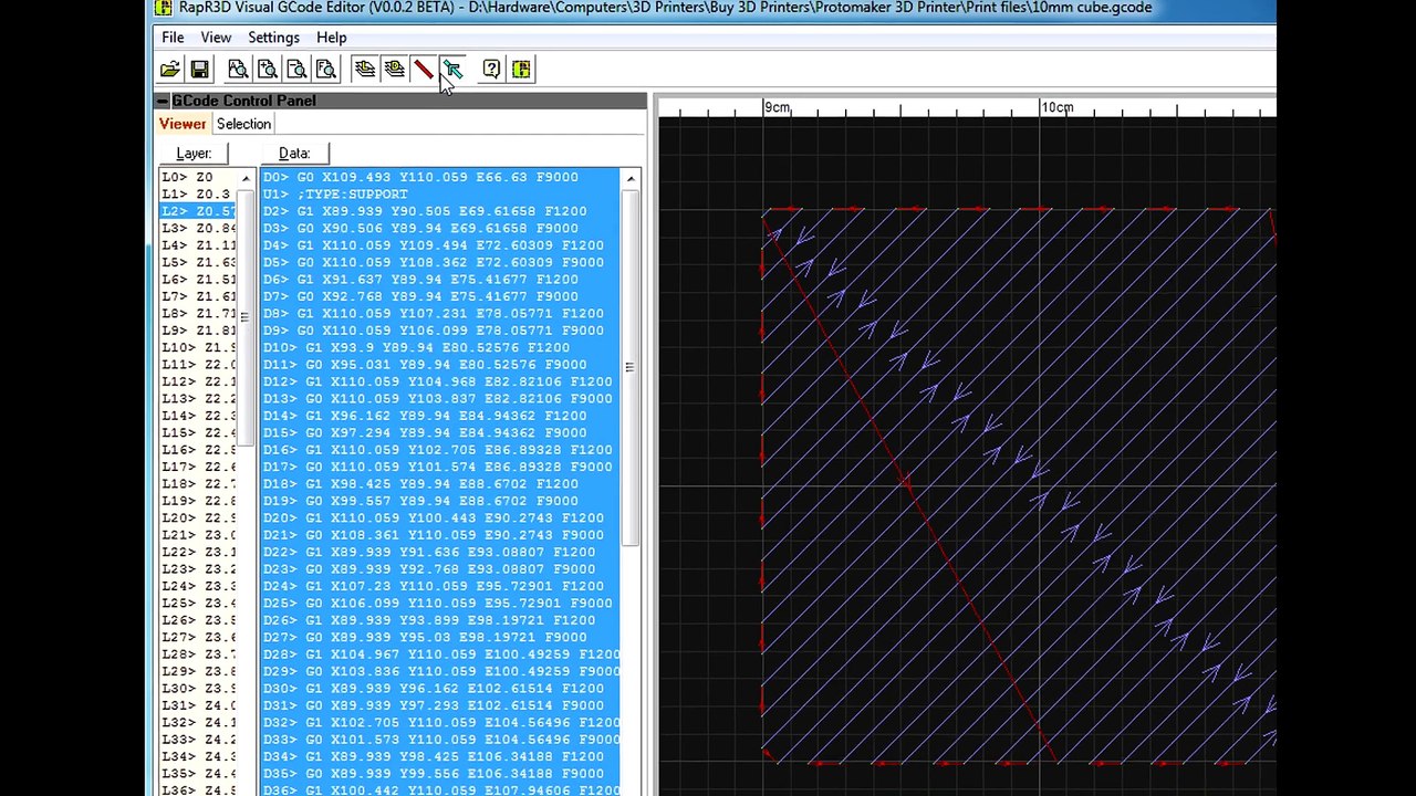 GCode Editor