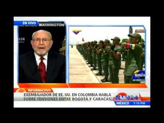 Exembajador de EE.UU. en Colombia asegura que lo que está haciendo Venezuela es un "bochinche"
