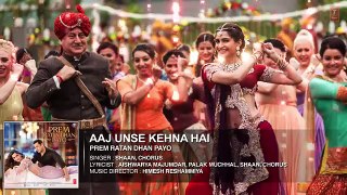 Aaj Unse kehna Hai Full HQ Song (Audio) | Prem Ratan Dhan Payo | Salman Khan, Sonam Kapoor On Dailymotion