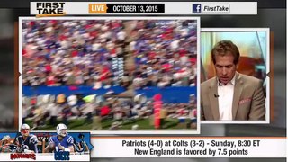 ESPN First Take - New England Patriots vs. Indianapolis Colts
