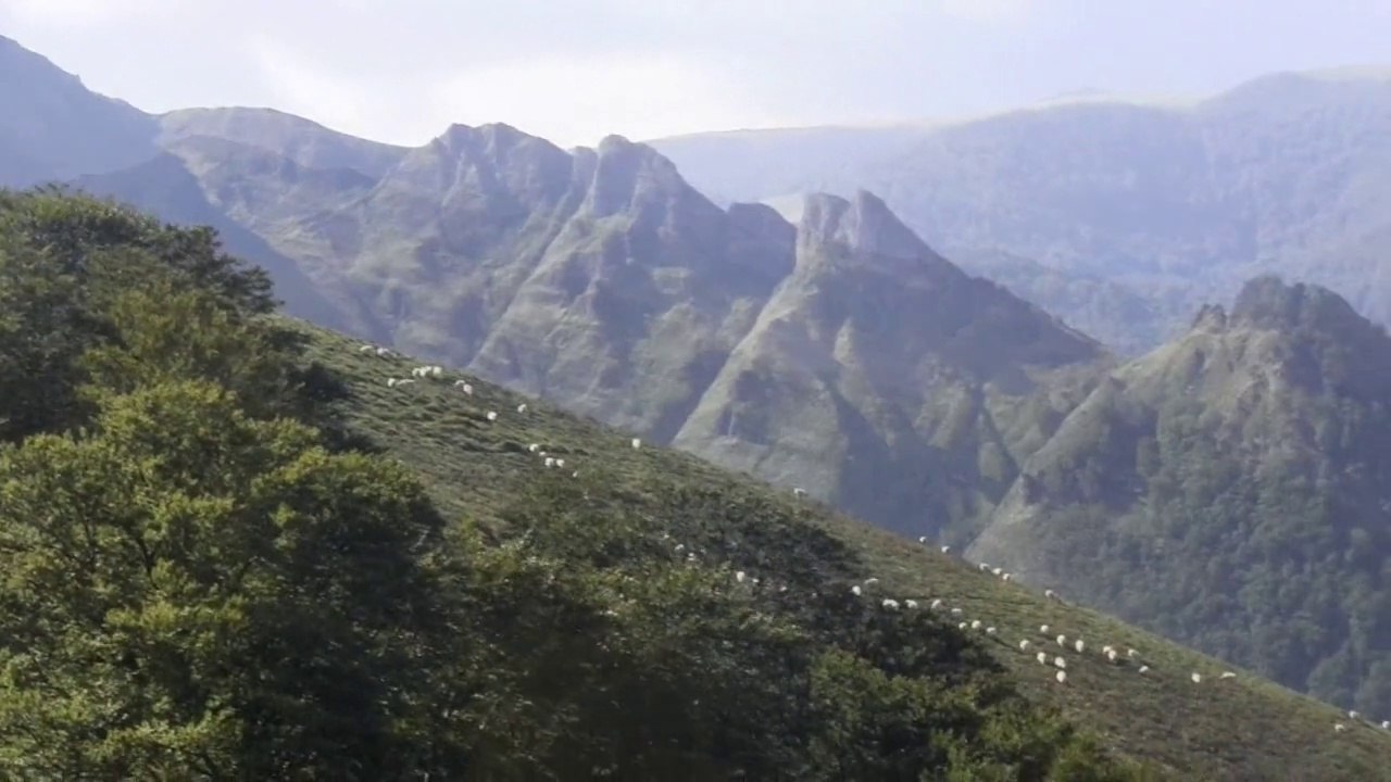 Au sommet des montagnes en Pays Basque  2015