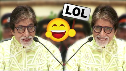 FUNNY Moments Of Amitabh Bachchan - MUST WATCH