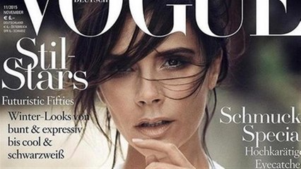 Victoria Beckham lands German Vogue cover